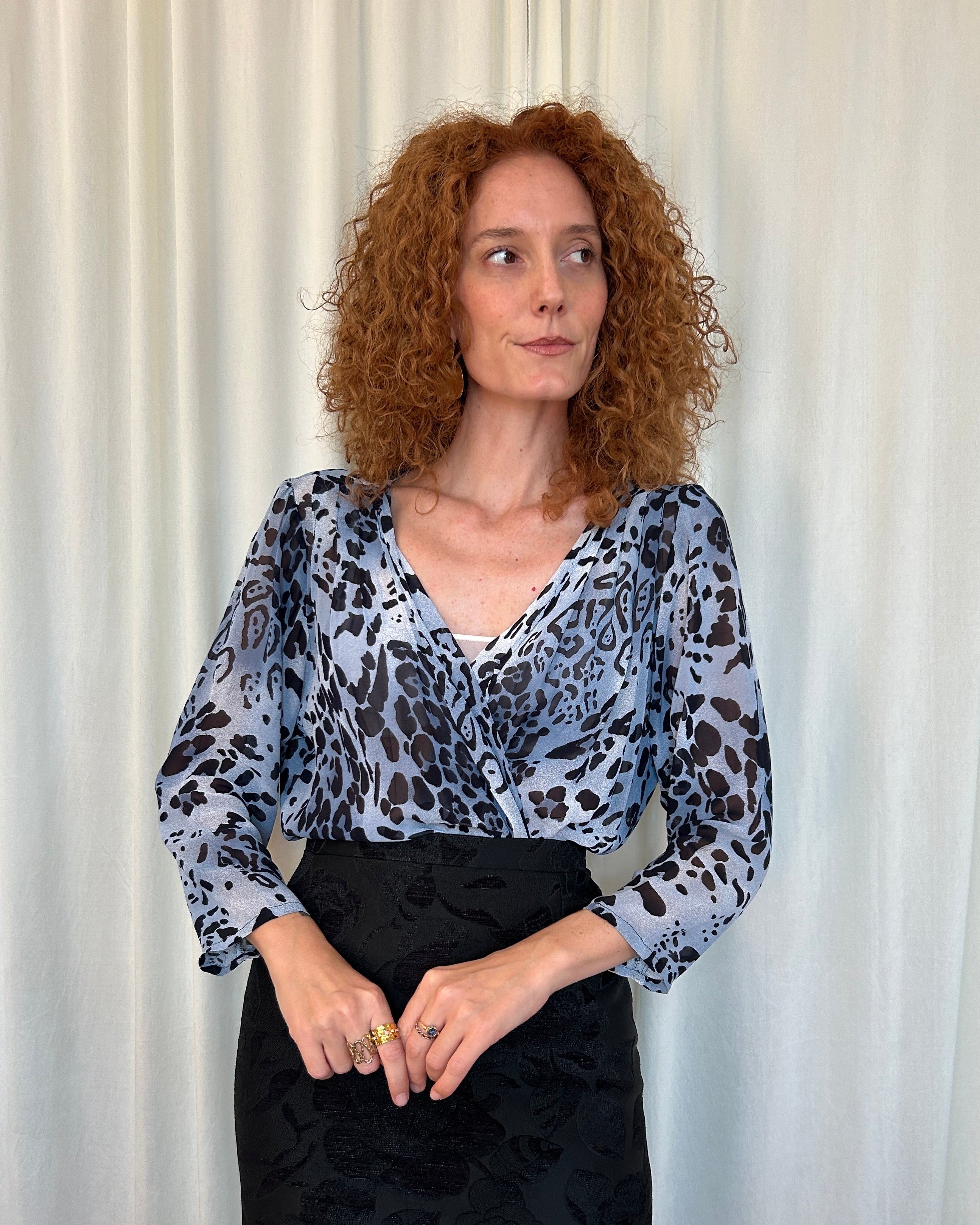 Camicia leopardata